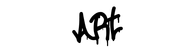 Zombies Coming Graffiti  Free Fonts Download