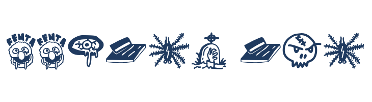 Insane Woodcutter Halloween font — Lorem ipsum body text preview