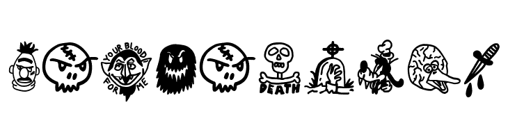 Insane Woodcutter Halloween  Free Fonts Download