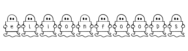 Spooky*Ghost*Letters  Free Fonts Download