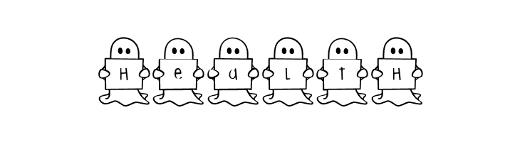 Spooky*Ghost*Letters  Free Fonts Download