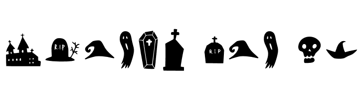 Halloween Clipart  Free Fonts Download