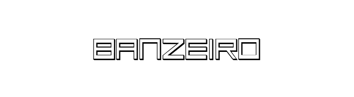 Low Gun Screen Outline  Free Fonts Download