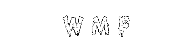 Flying-Slime-Line  Free Fonts Download