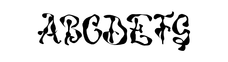 Scary Indigo  Free Fonts Download