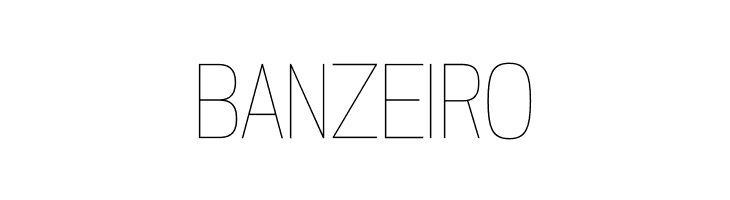 ZF2334 Squarish Hairline  Free Fonts Download