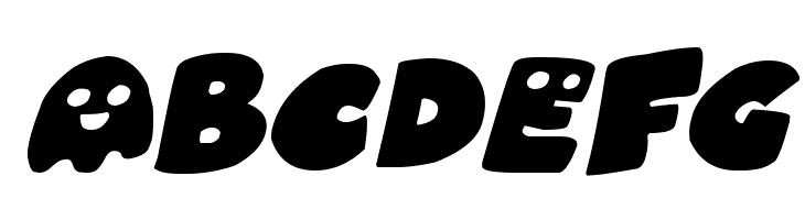 Halloween Guises Italic  Free Fonts Download