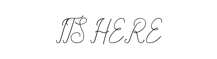 Allexandrea  Free Fonts Download