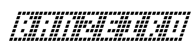 Y-Grid Italic  Free Fonts Download