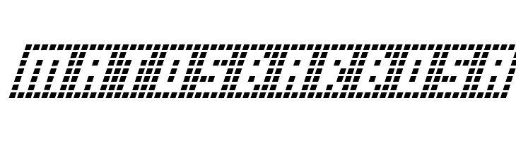 Y-Grid Italic  Free Fonts Download