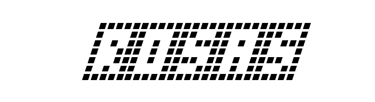 Y-Grid Italic  Free Fonts Download