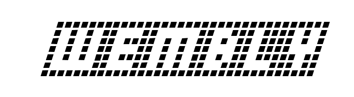 Y-Grid Italic  Free Fonts Download