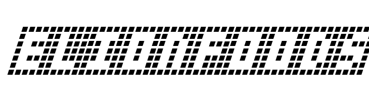 Y-Grid Italic  Free Fonts Download