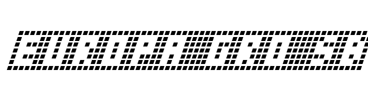 Y-Grid Italic  Free Fonts Download