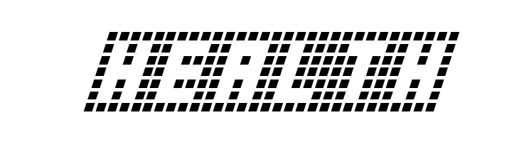 Y-Grid Italic  Free Fonts Download
