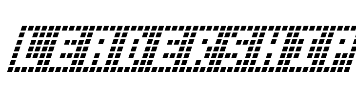 Y-Grid Italic  Free Fonts Download