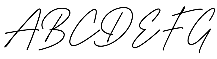 Brigitha Signature  Free Fonts Download