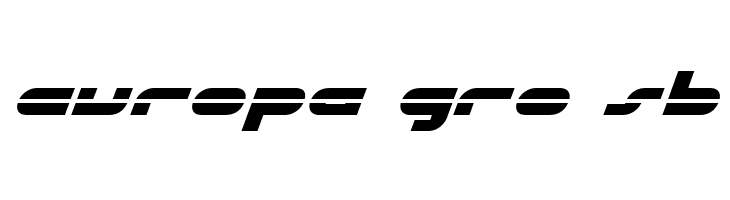 uni-sol laser italic  Free Fonts Download