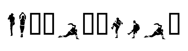 strong11x11  Free Fonts Download