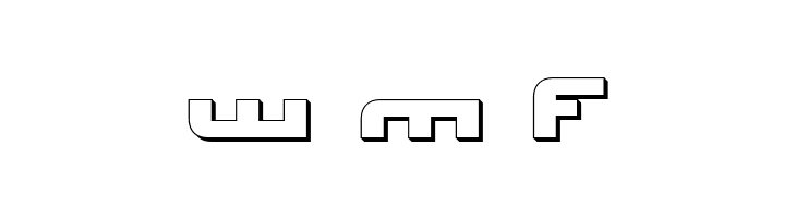 uni-sol outline  Free Fonts Download