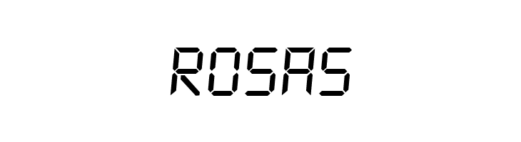 DS-Digital Italic  Free Fonts Download