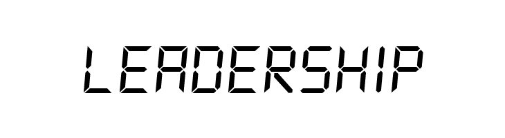 DS-Digital Italic  Free Fonts Download