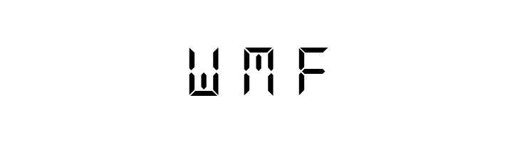 DS-Digital  Free Fonts Download