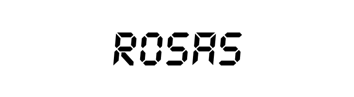 DS-Digital Bold Italic  Free Fonts Download