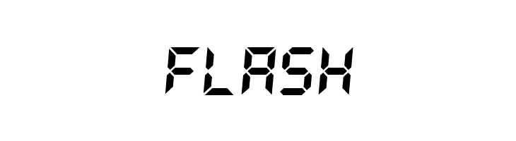 DS-Digital Bold Italic  Free Fonts Download