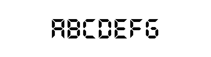 DS-Digital Bold  Free Fonts Download