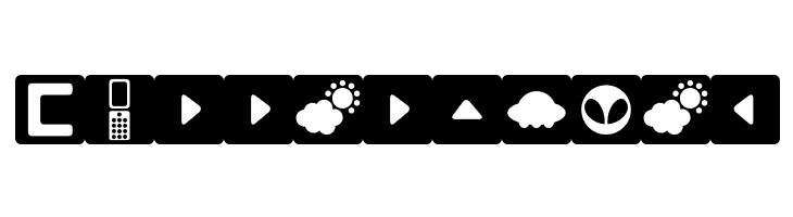 TeitokusonSymbols  Free Fonts Download