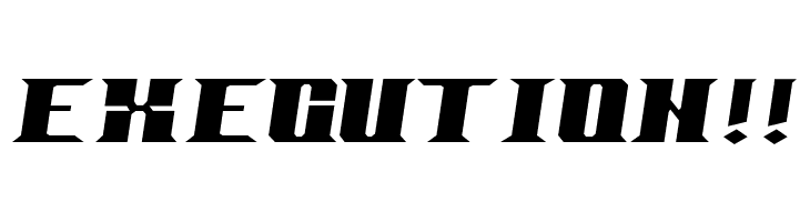 Koenshaku ExtraBold Oblique  Free Fonts Download