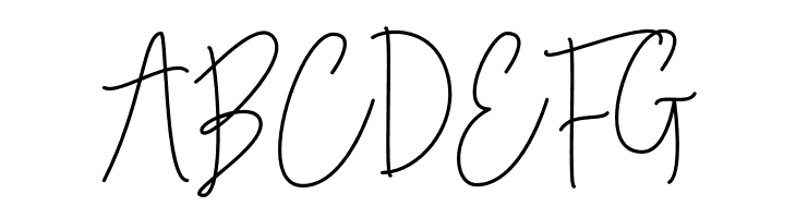 Falling Slowly Free Demo Regular  Free Fonts Download