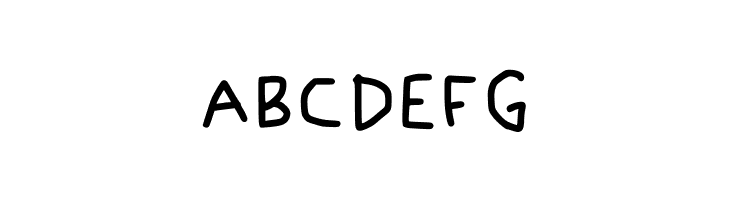 Lefthanded No Smudge Regular  Free Fonts Download