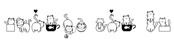 Cats Lover  Free Fonts Download