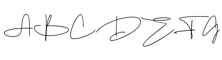 Fashion Signature-Personal use  Free Fonts Download