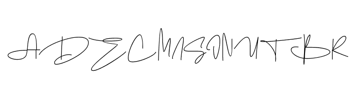 Fashion Signature-Personal use  Free Fonts Download