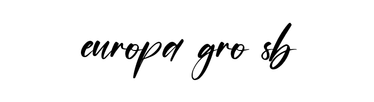 Ganboster [Demo]  Free Fonts Download