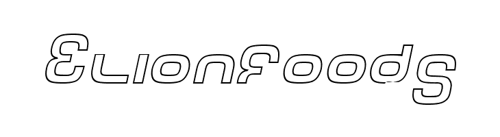 Tech Font Outline Italic  Free Fonts Download