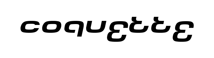 Tech Font Wide Italic  Free Fonts Download