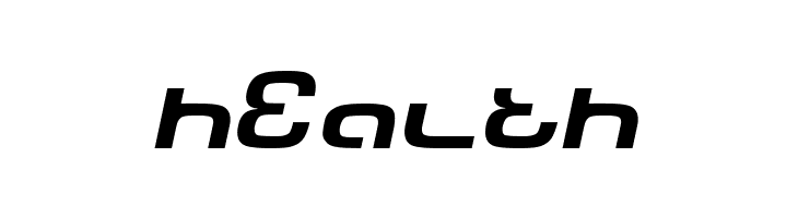 Tech Font Wide Italic  Free Fonts Download