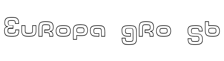 Tech Font Outline  Free Fonts Download