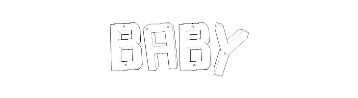 Decade 3d  Free Fonts Download