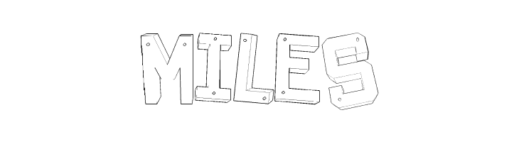 Decade 3d  Free Fonts Download