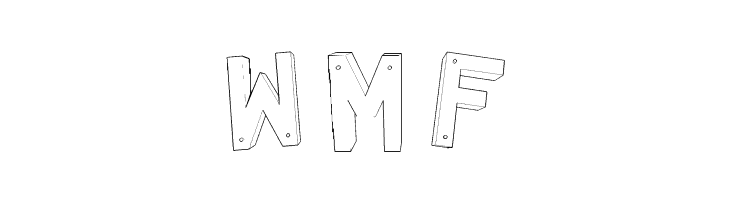 Decade 3d  Free Fonts Download