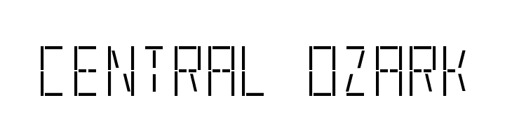 LED S&S  Free Fonts Download