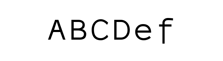 ElroNet Monospace  Free Fonts Download