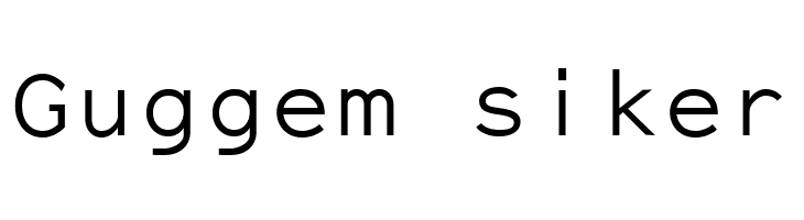 ElroNet Monospace  Free Fonts Download