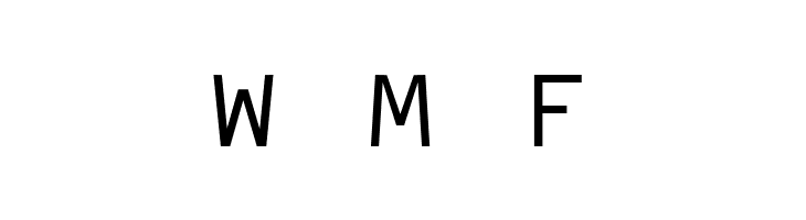 ElroNet Monospace  Free Fonts Download