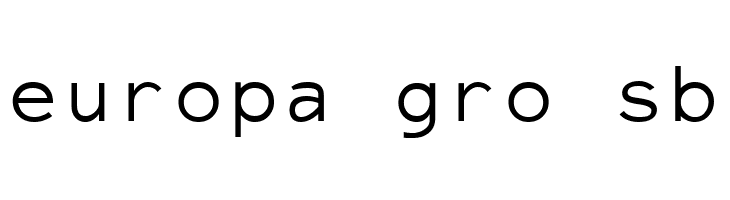 ElroNet Monospace  Free Fonts Download